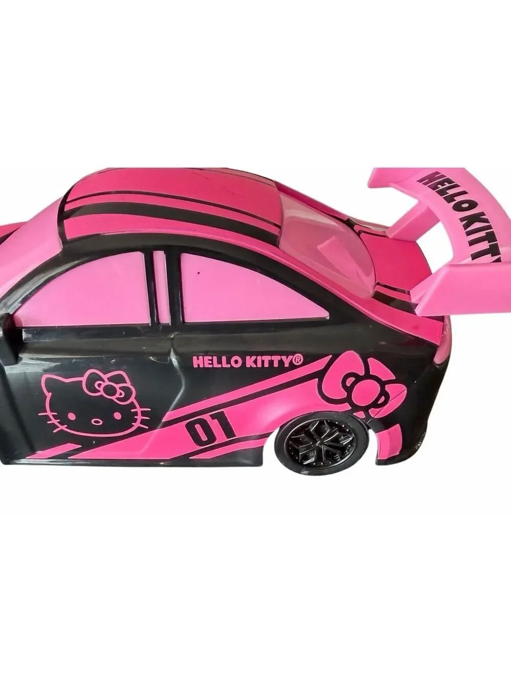 Sanrio Hello Kitty Jada Toys RC Racing Car Black Pink 01